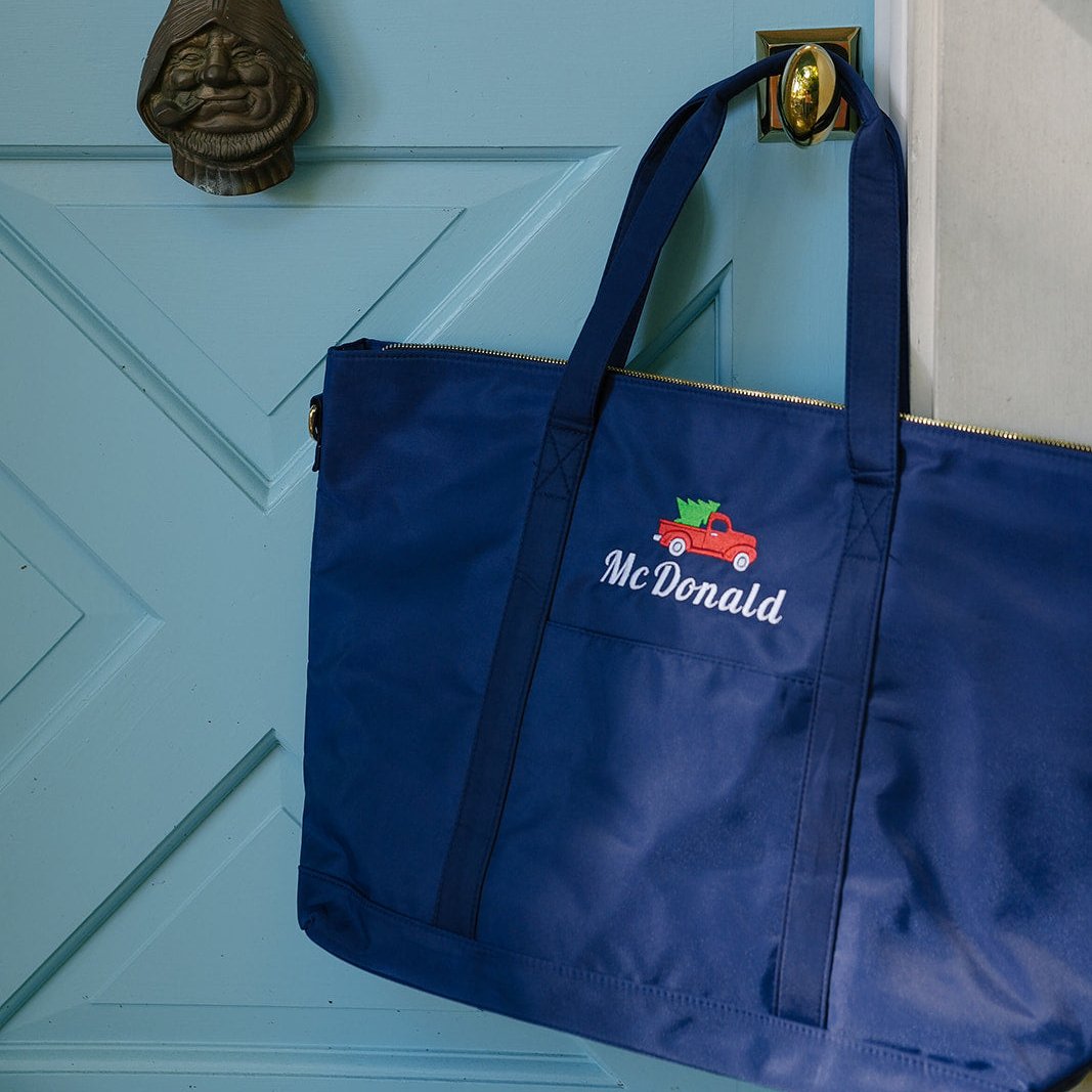 Red Truck Holiday Cooler Bag