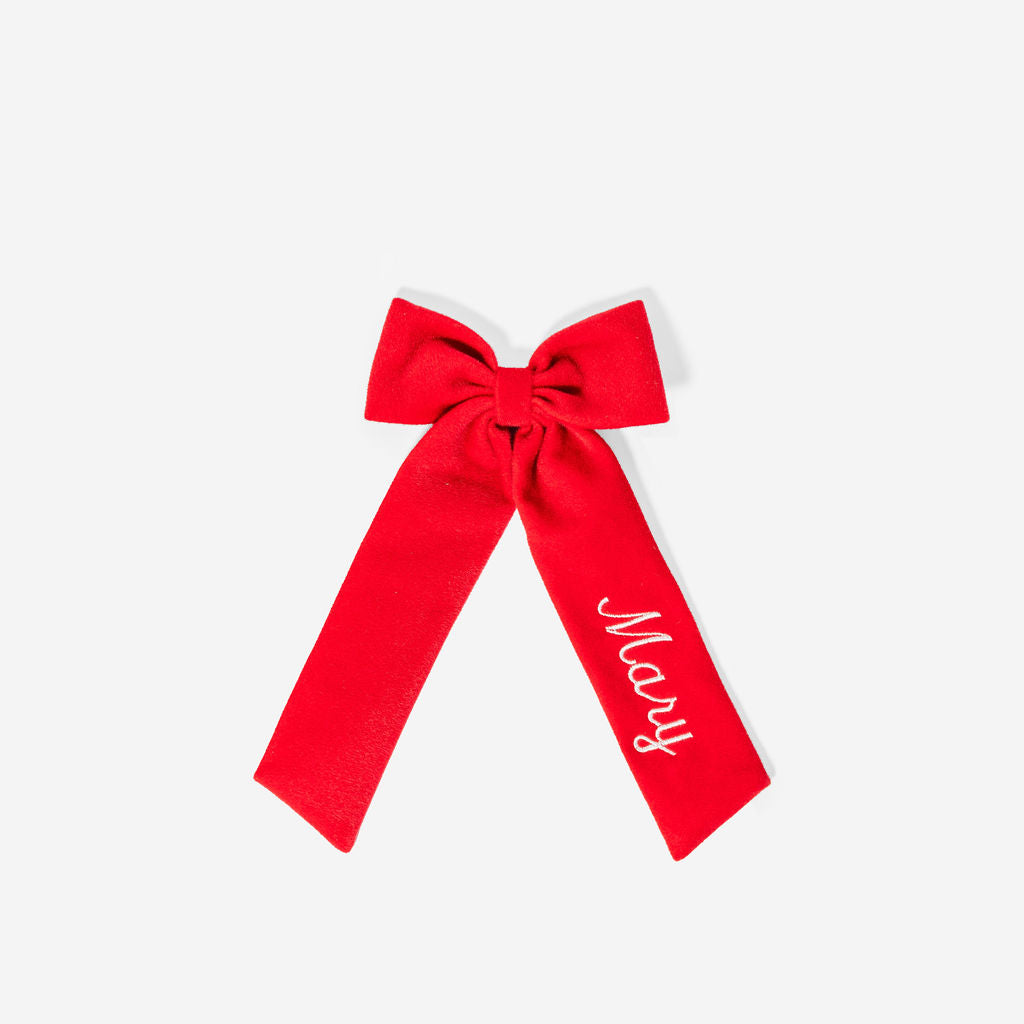Velvet Hair Bow