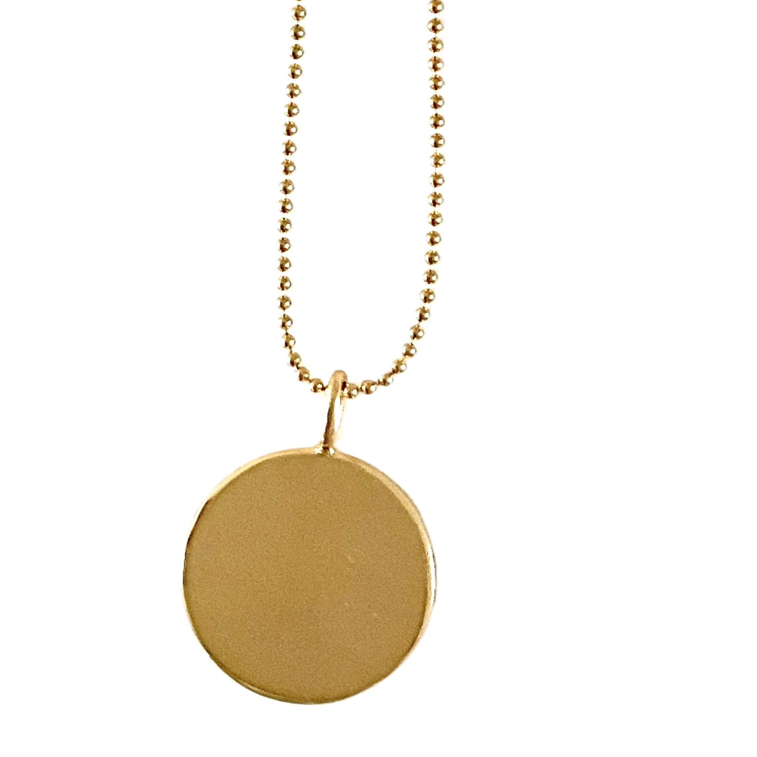Small Disc Necklace