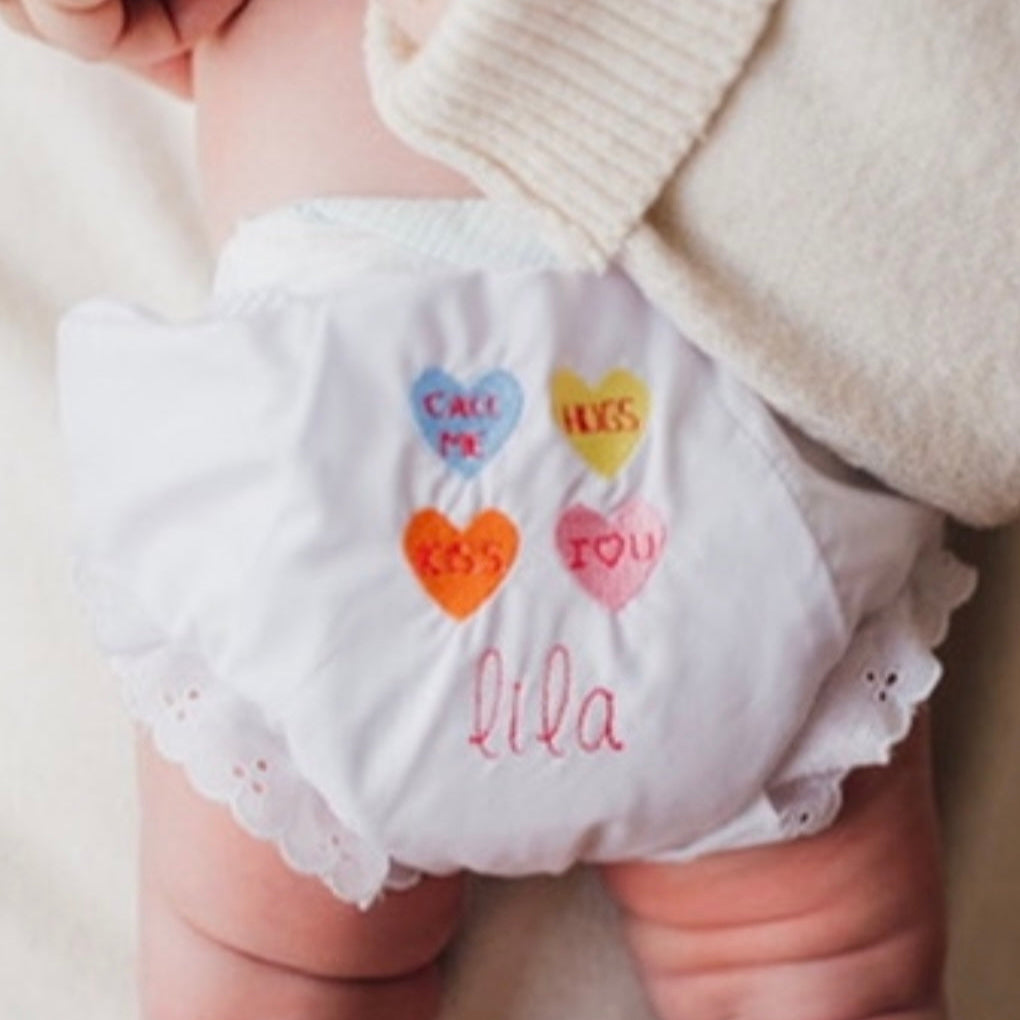 Valentine's Cotton Bloomers