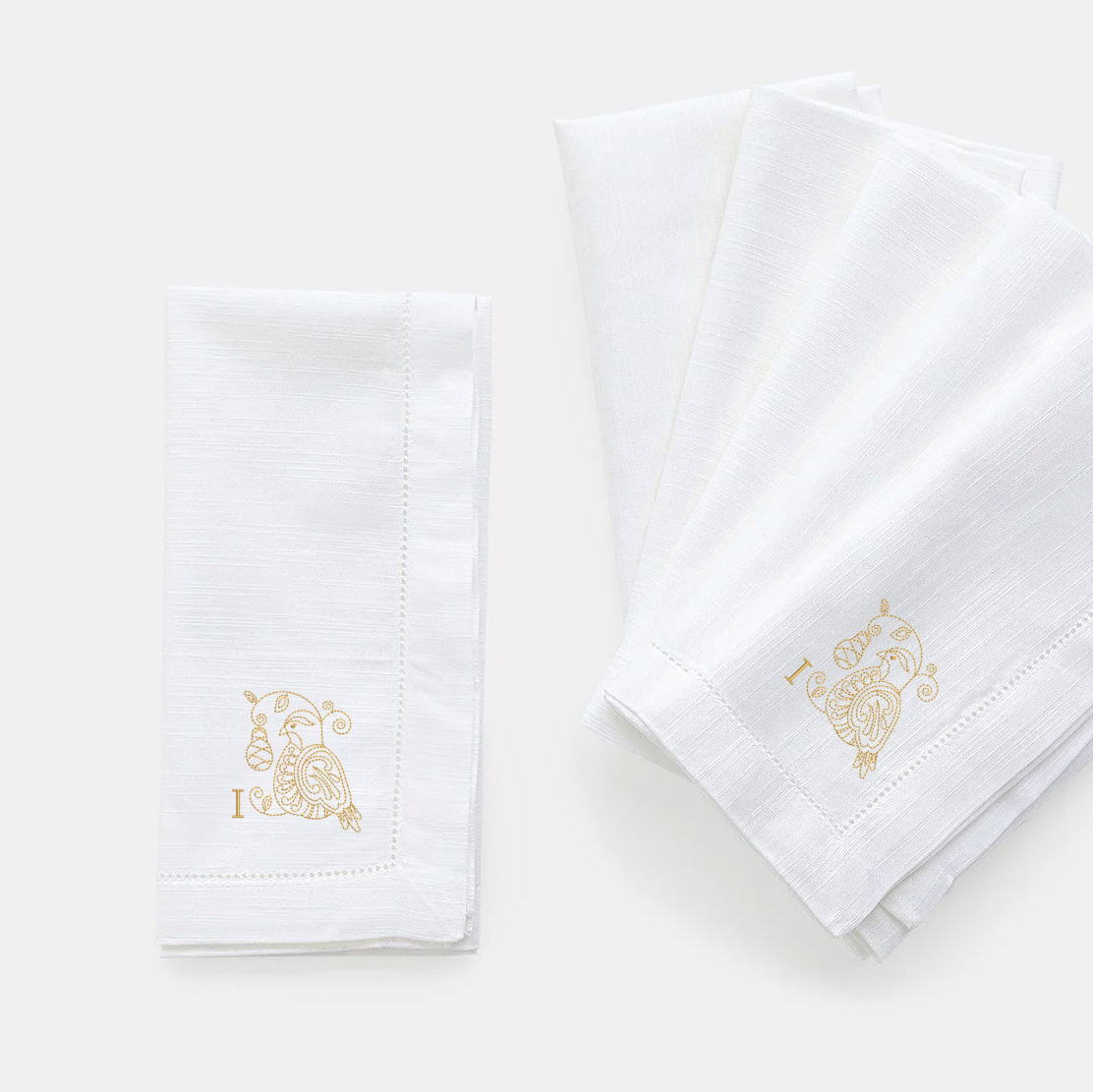12 Days of Christmas Dinner Napkin Set
