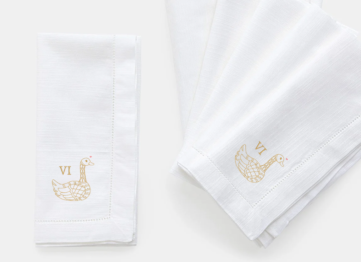 12 Days of Christmas Dinner Napkin Set