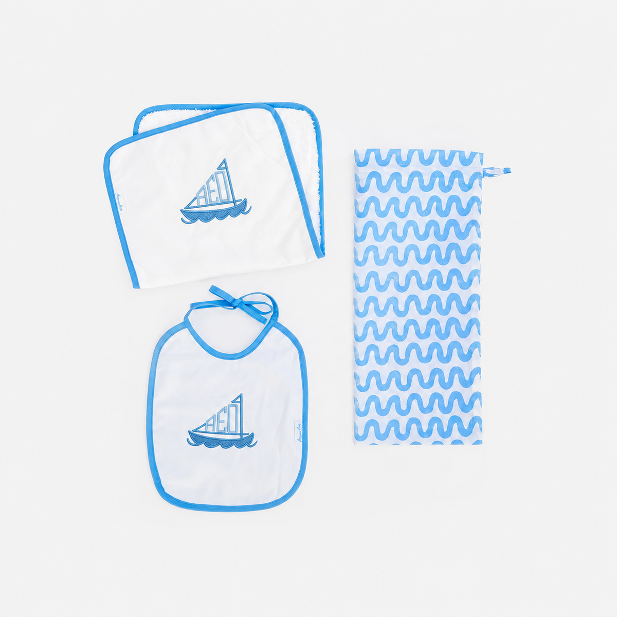 Bib & Burp Set