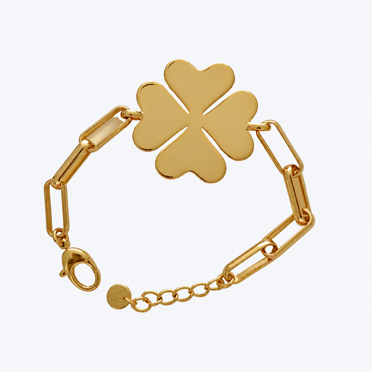 Four-Leaf Clover Personalized Bracelet