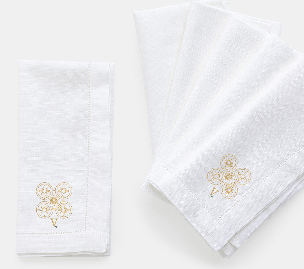 12 Days of Christmas Dinner Napkin Set