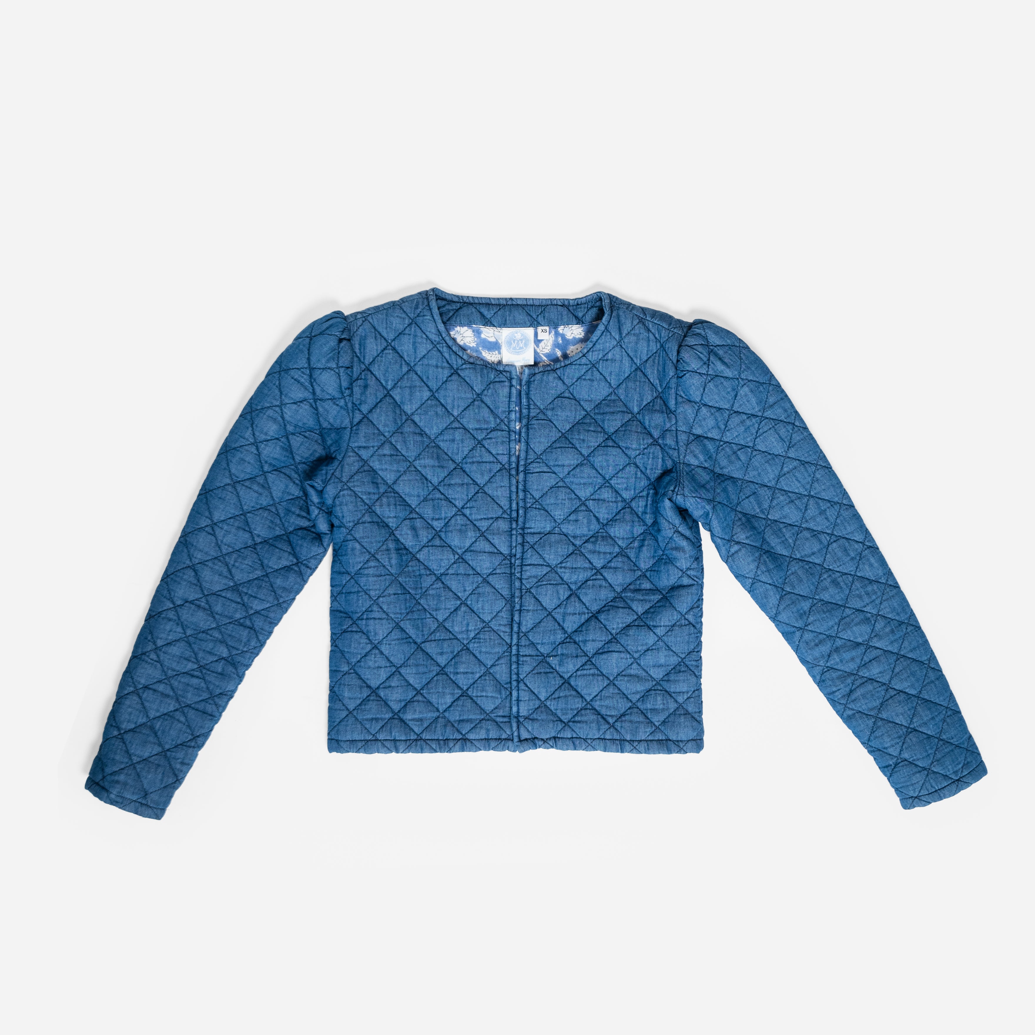 The quilted Layer-Denim