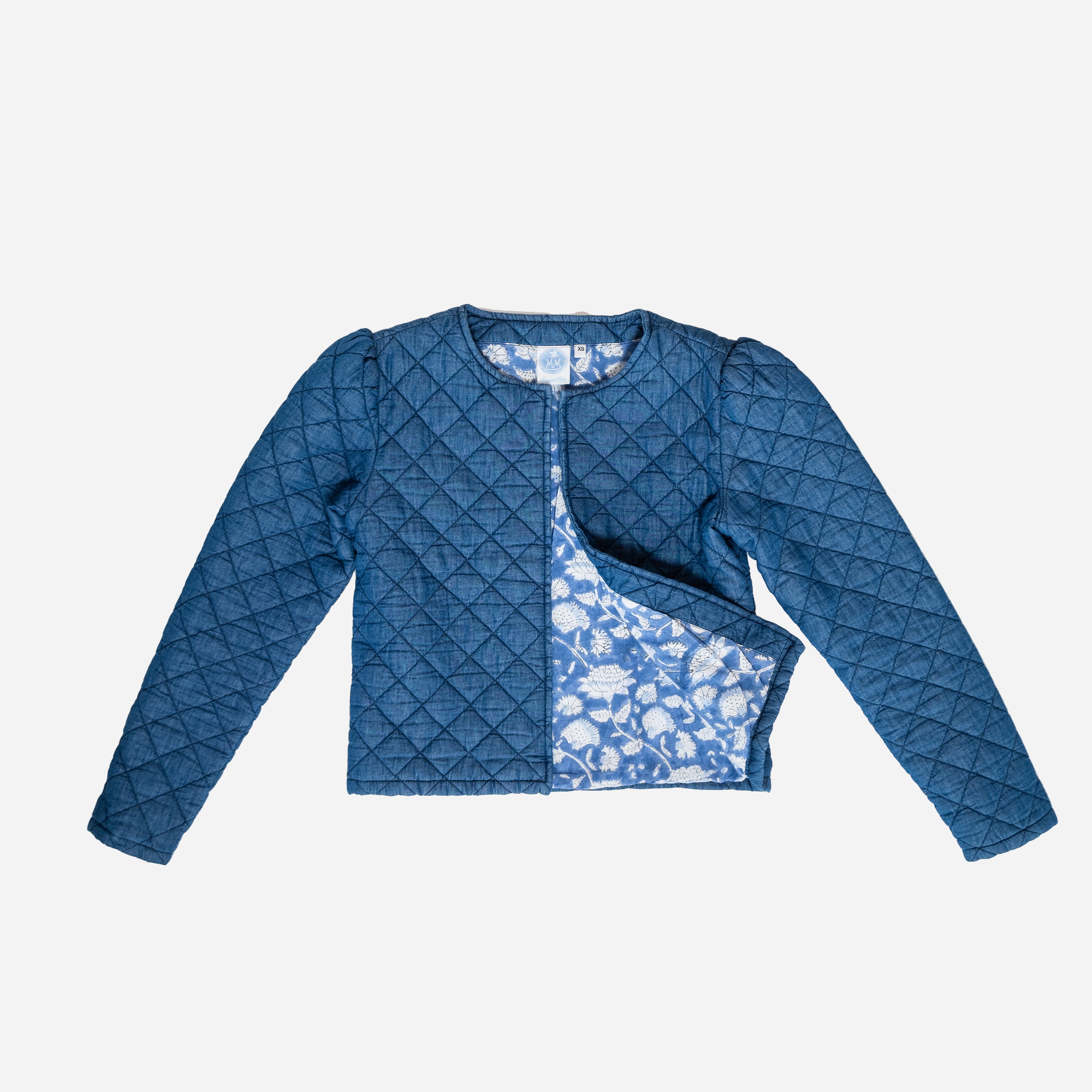 The quilted Layer-Denim