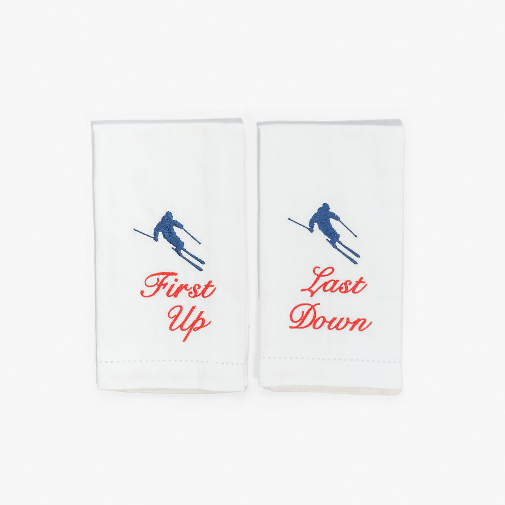 Ski House Waffle Hand Towel