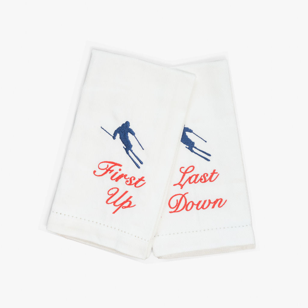 Ski House Waffle Hand Towel