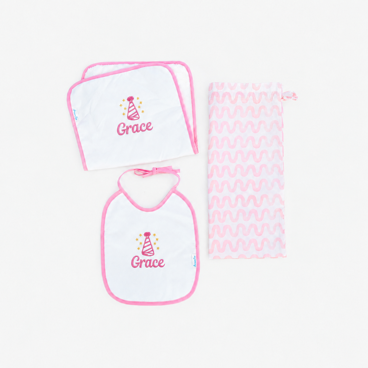 Bib & Burp Set