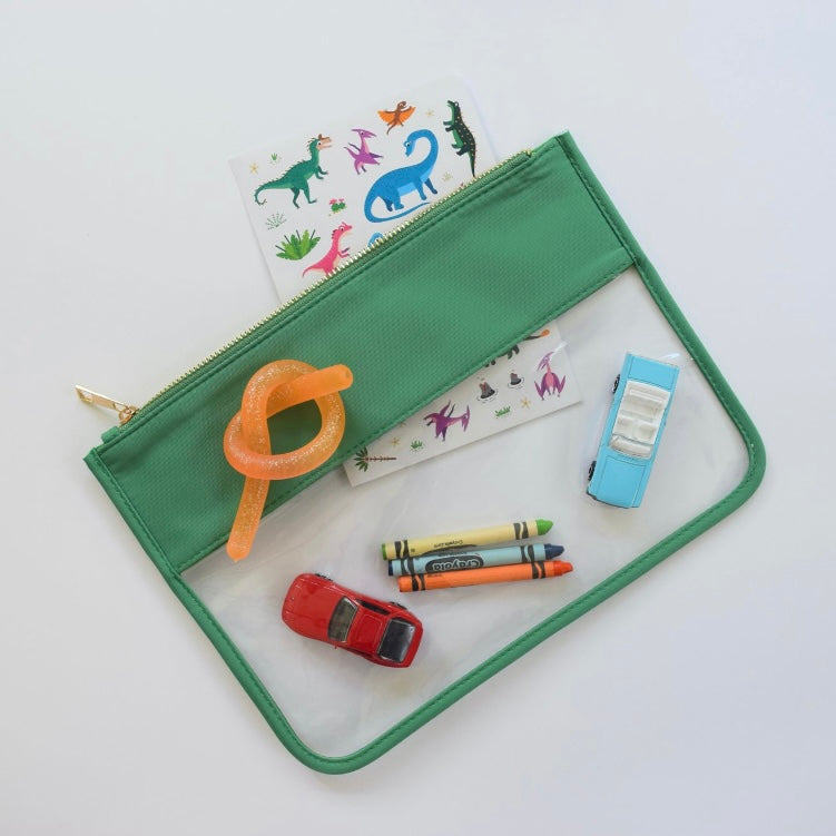 Green and clear everything case lifestyle image