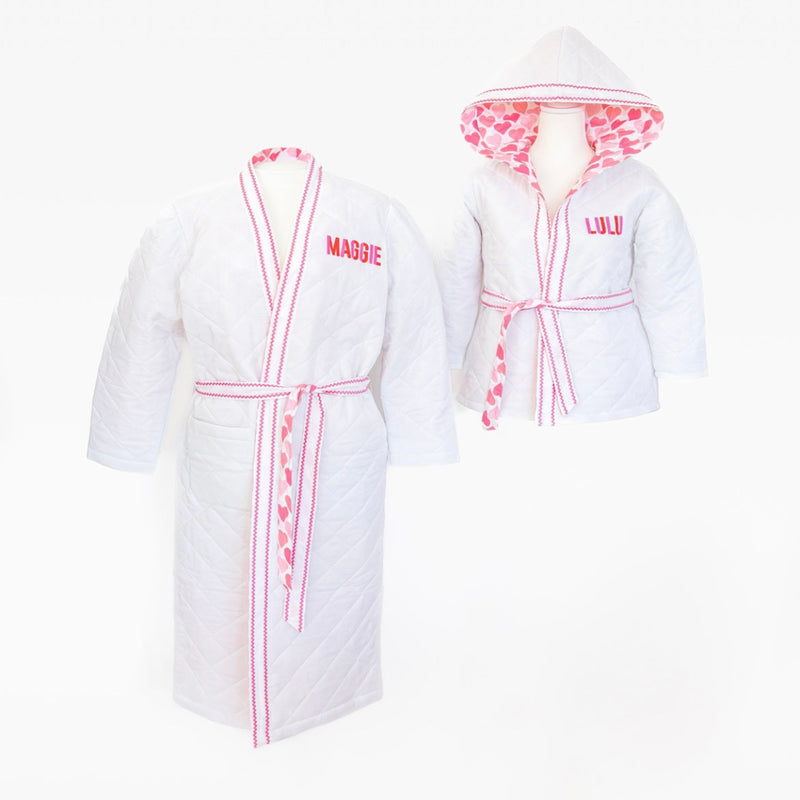 Adult & Children's Quilted Robe