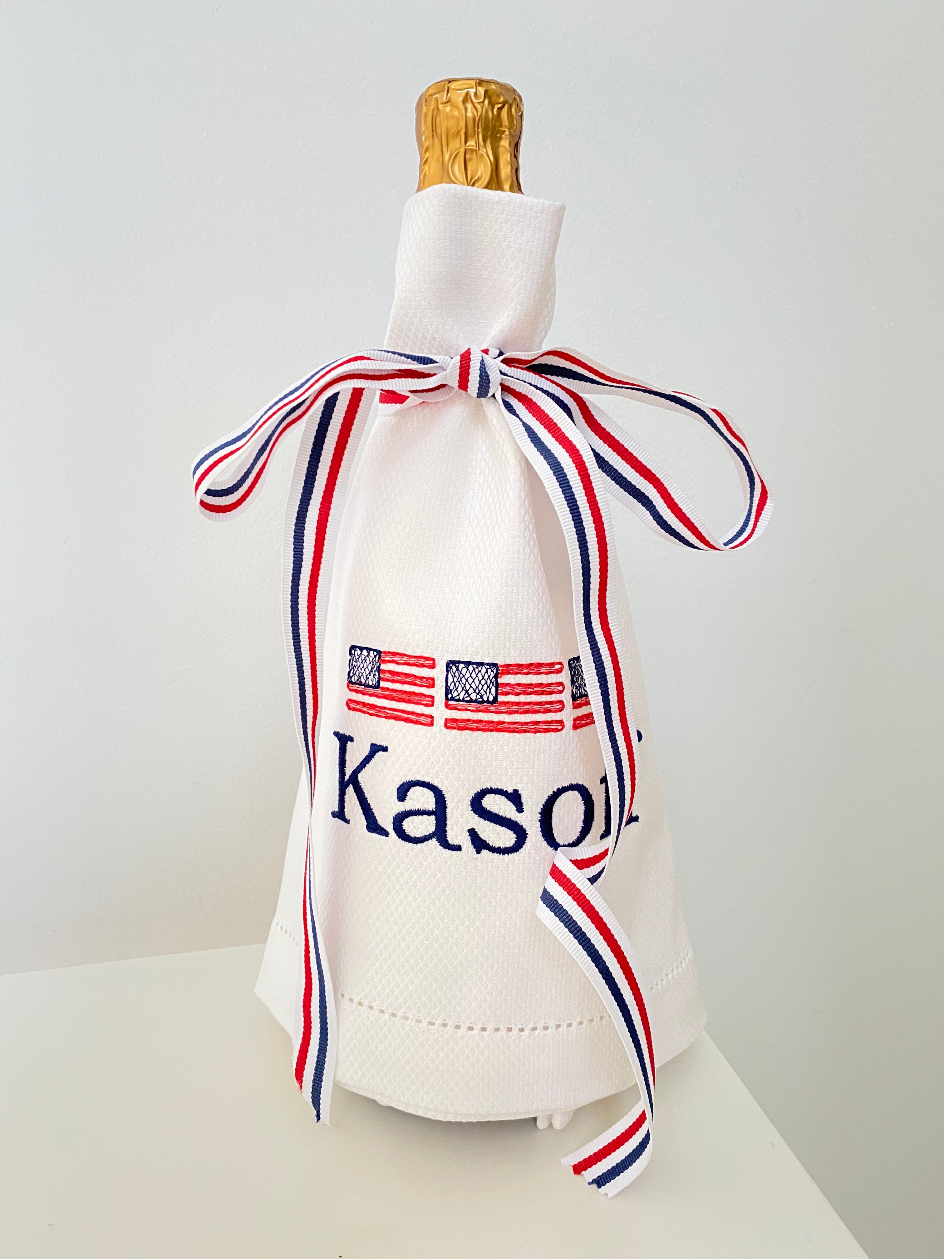 American Flag Hand Towel