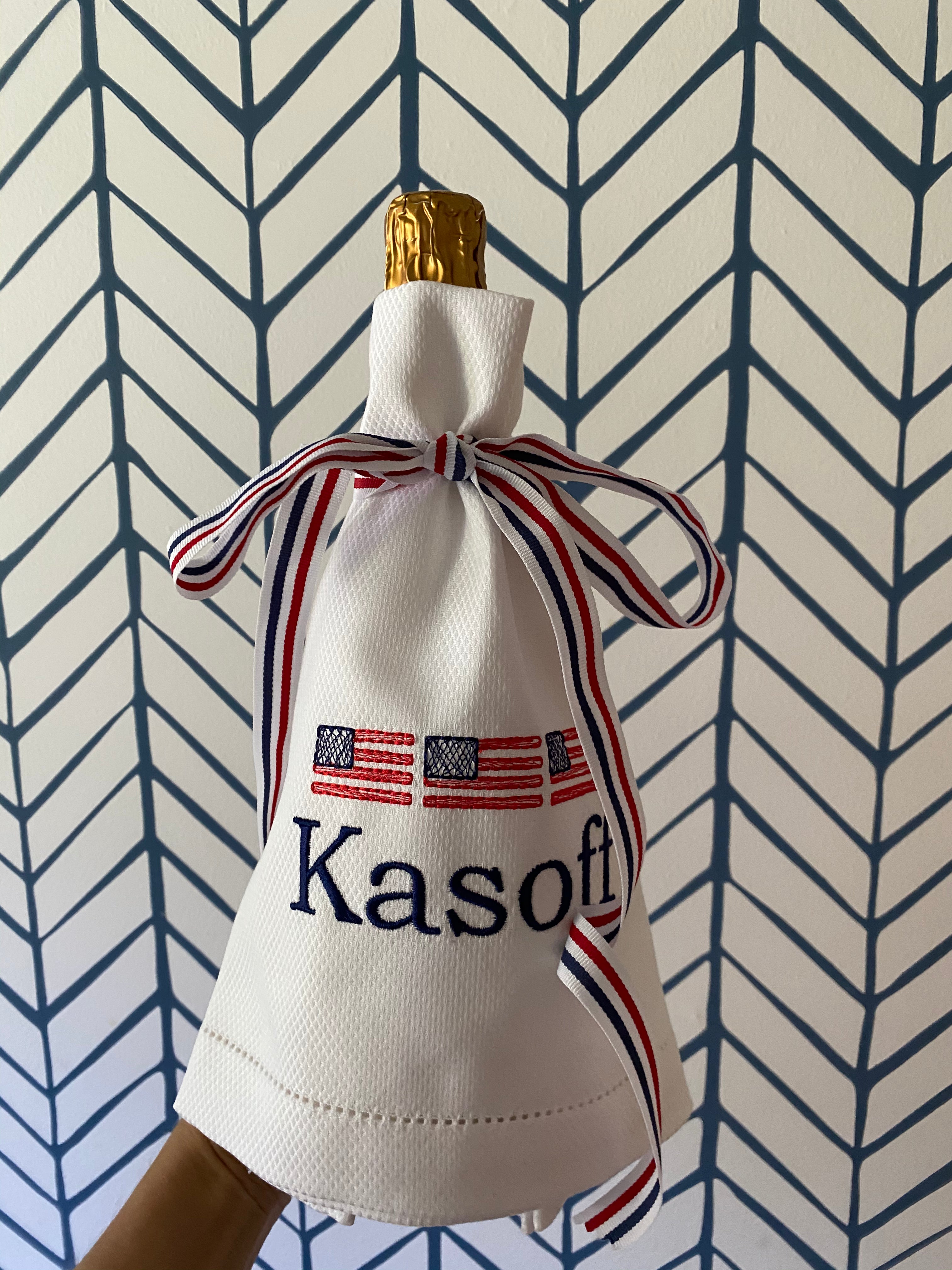 American Flag Hand Towel