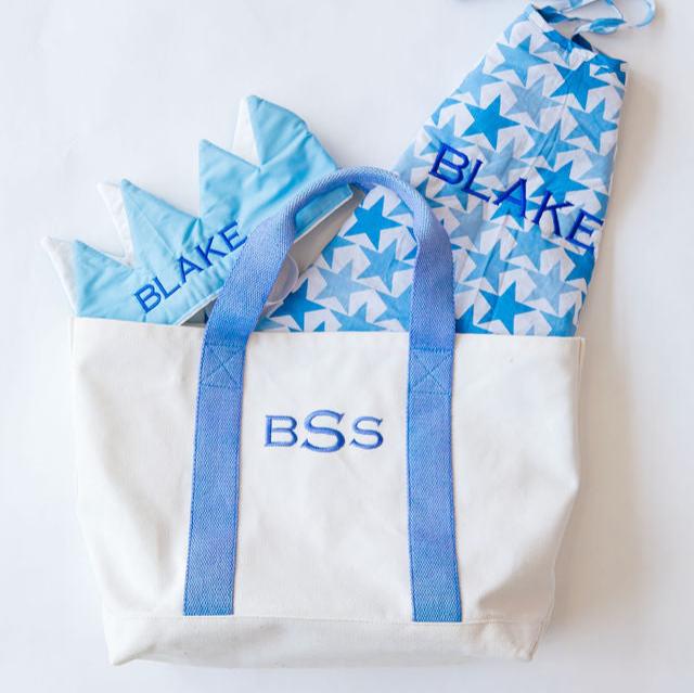 Canvas Tote Bag | MonogramMary