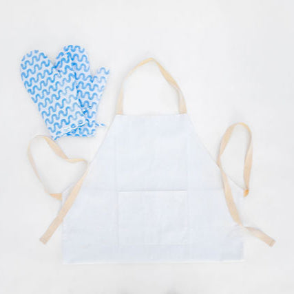 Apron and Oven Mitt Bundle