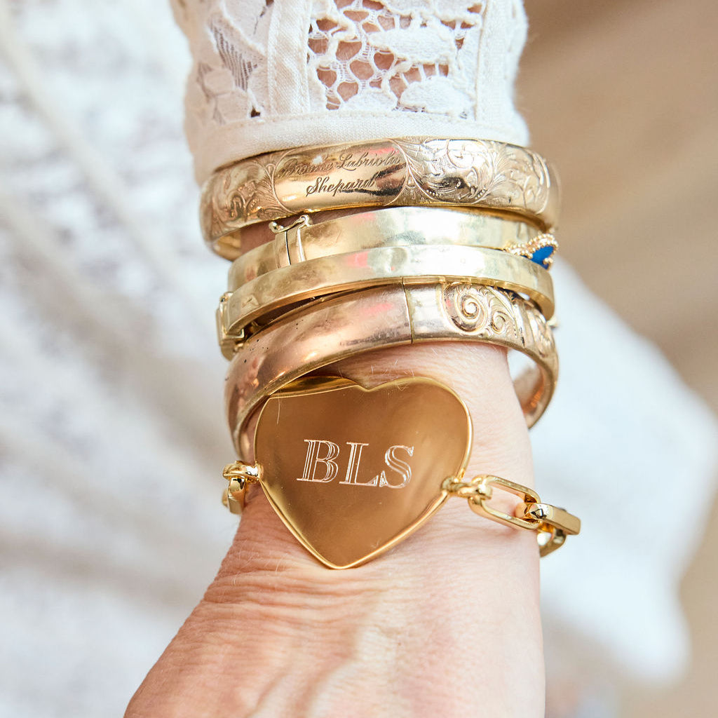 Heart Personalized Bracelet