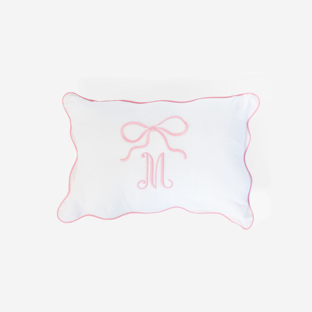 Bow Quilted Pillow