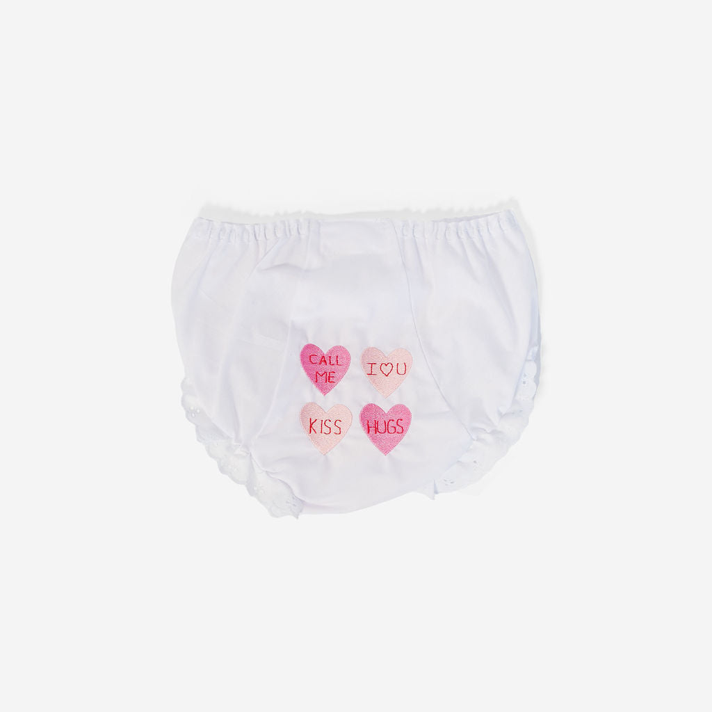 Valentine's Cotton Bloomers