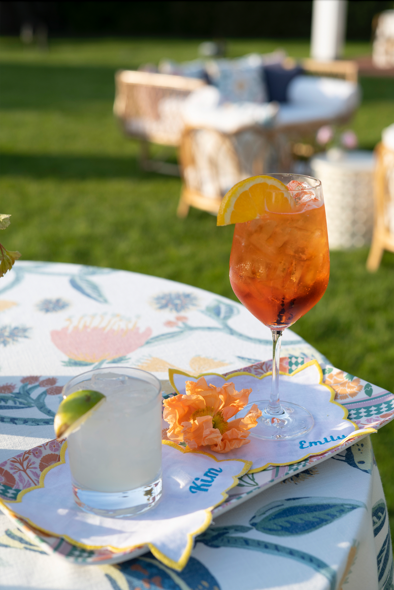 Scalloped Cocktail Napkin