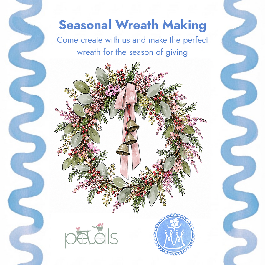 OG Petals x Monogram Mary Wreath Making Class